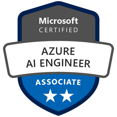 Azure AI Engineer badge
